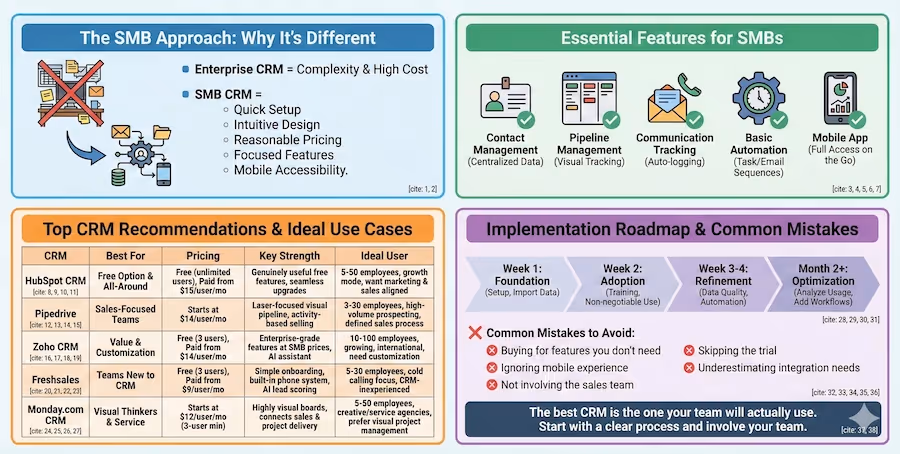 Best CRM for Small and Medium Businesses: A Practical Buyer's Guide